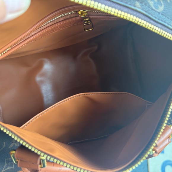 Louis Vuitton Brown and Tan Monogram Satchel - Picture 8 of 9